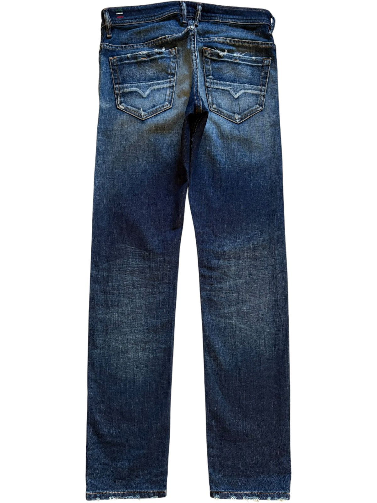 Diesel × Diesel Black Gold Vintage Italy Diesel Thommer Faded Rusty Wash Distress Jeans Size US 32 / EU 48 - 2 Thumbnail