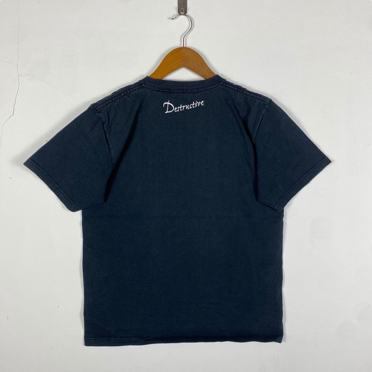 Japanese Brand × Vintage QUASH DISASTER Everything Destructive Margin Tee Shirt Size US M / EU 48-50 / 2 - 4 Thumbnail