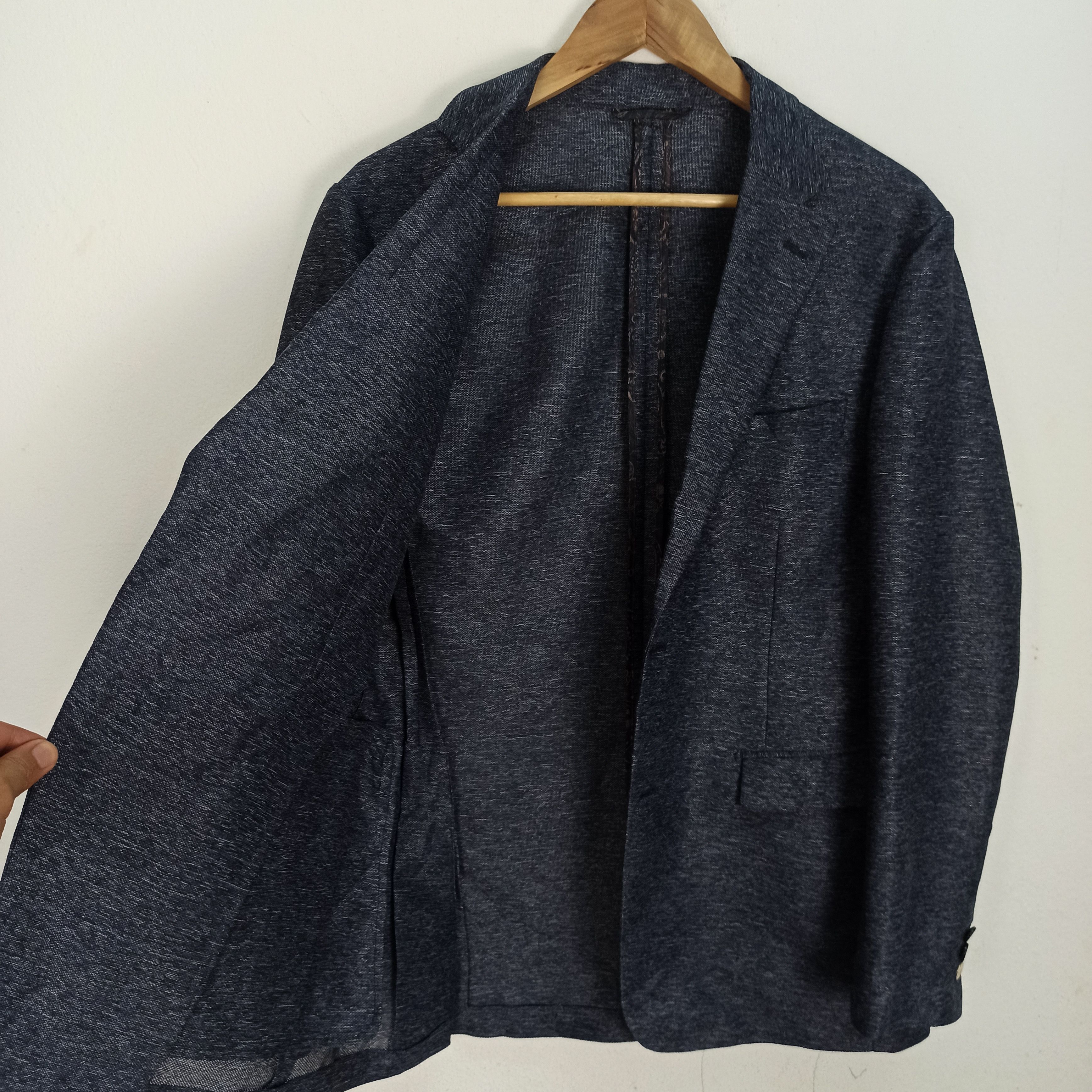 Issey Miyake Rare TETE HOMME Blazer Coat /Issey Miyake/ Size 42L - 5 Thumbnail