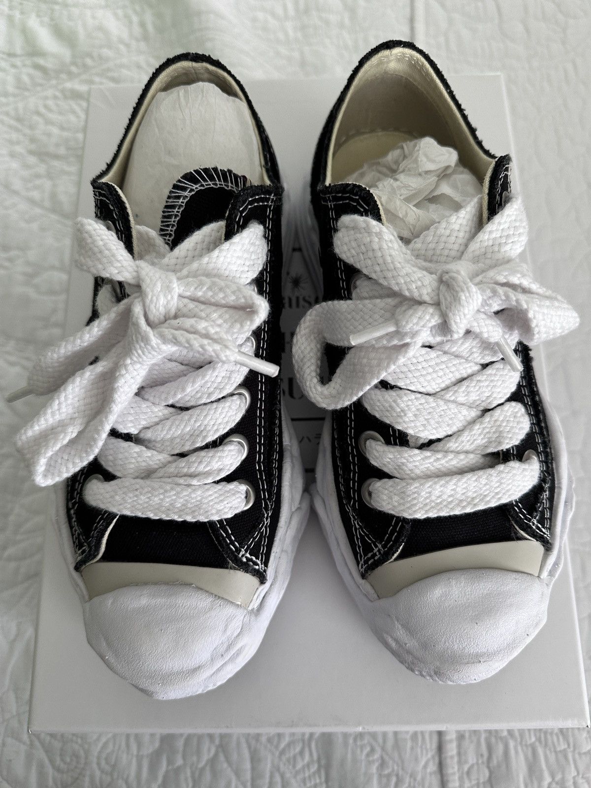 Maison MIHARA YASUHIRO Maison Mihara Yasuhiro Hank OG Solo Canvas Low Size US 7 / IT 37 - 5 Thumbnail