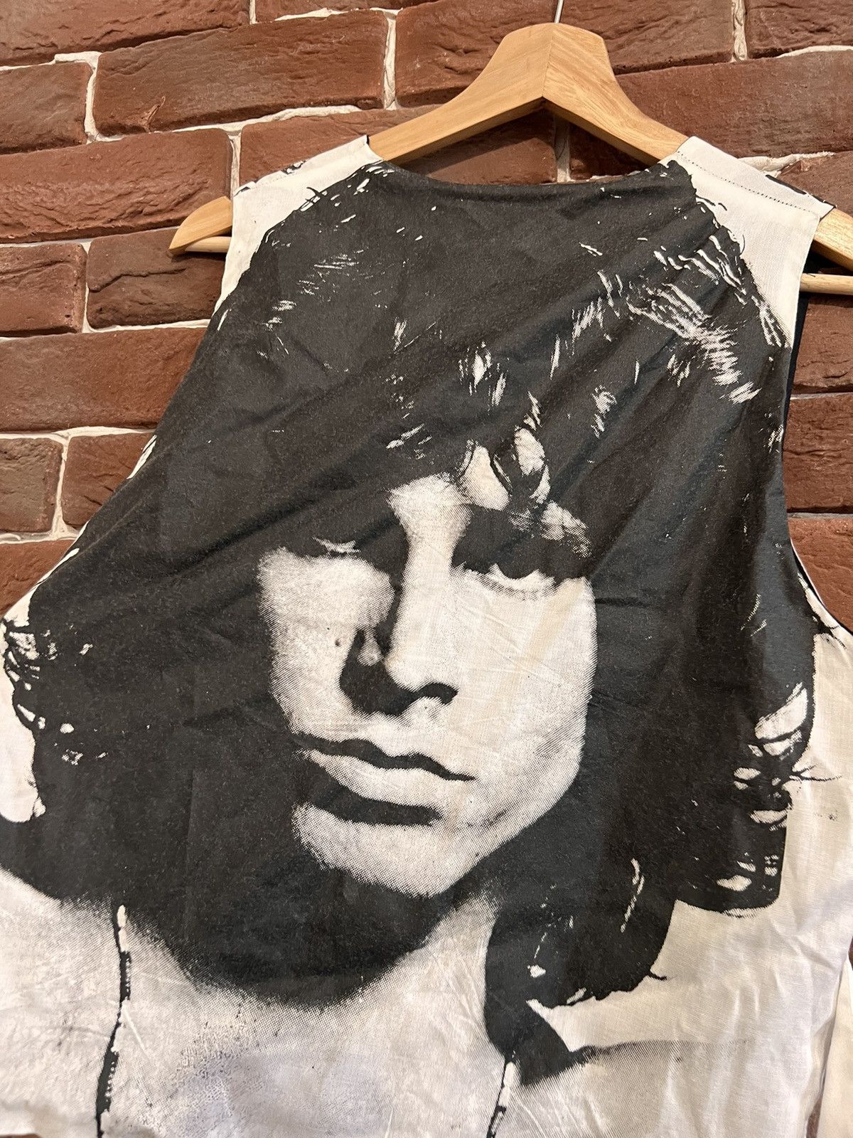 Band Tees Rare Vintage 90s THE DOORS Jim Morrison Rock Band Vest Large Size L / US 10 / IT 46 - 3 Thumbnail