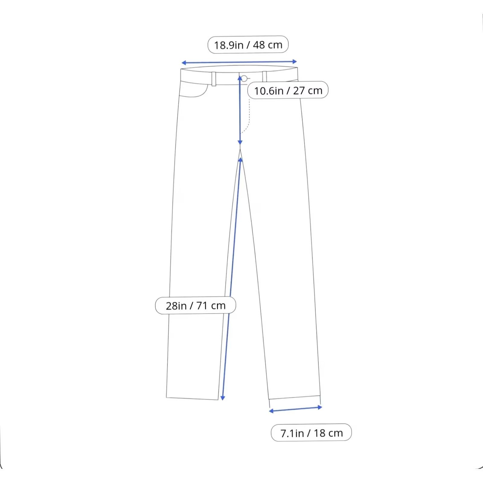 Suitsupply Suitsupply Brescia Trousers Men's UK 42S / W37 Wool Zip Fly Pockets Blue Tapered Front Flat Front Formal Business Size US 42 / EU 58 - 3 Thumbnail