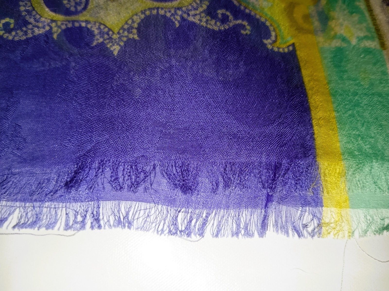 Etro ETRO MILANO ITALY Signature Vintage Silk Scarf Shawl Size ONE SIZE - 7 Thumbnail