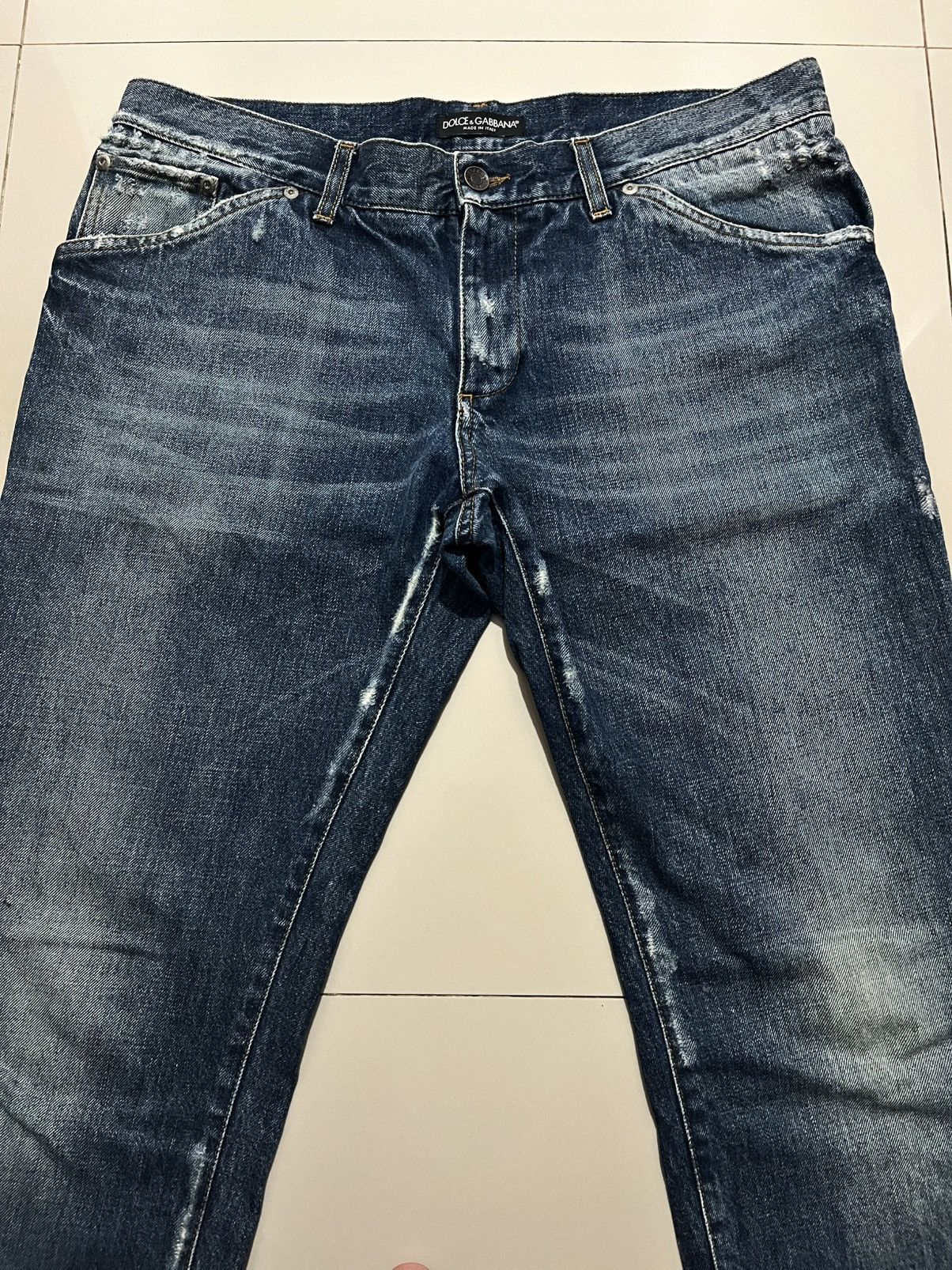 Dolce & Gabbana FW2009 DOLCE & GABBANA CLAWMARK JEANS Size US 34 / EU 50 - 3 Thumbnail
