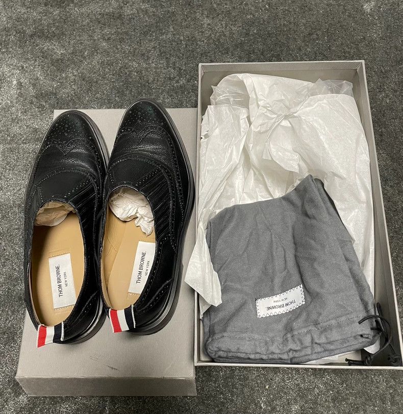Thom Browne Thom Browne Carve a foot and put on leather shoes Size US 8 / EU 41 - 7 Thumbnail