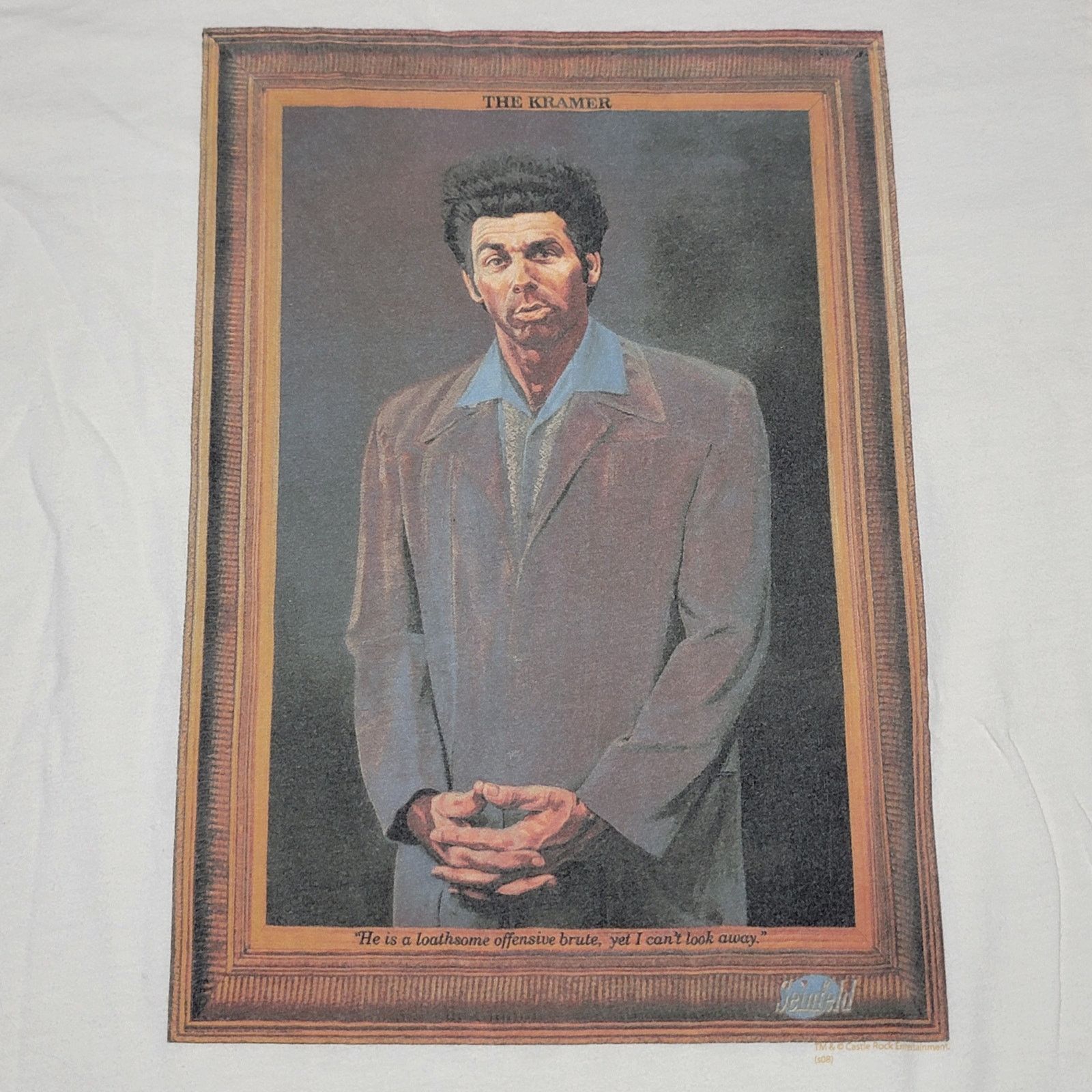 Other Seinfeld White Unisex Tee "The Kramer" - Size Medium Size US M / EU 48-50 / 2 - 2 Thumbnail