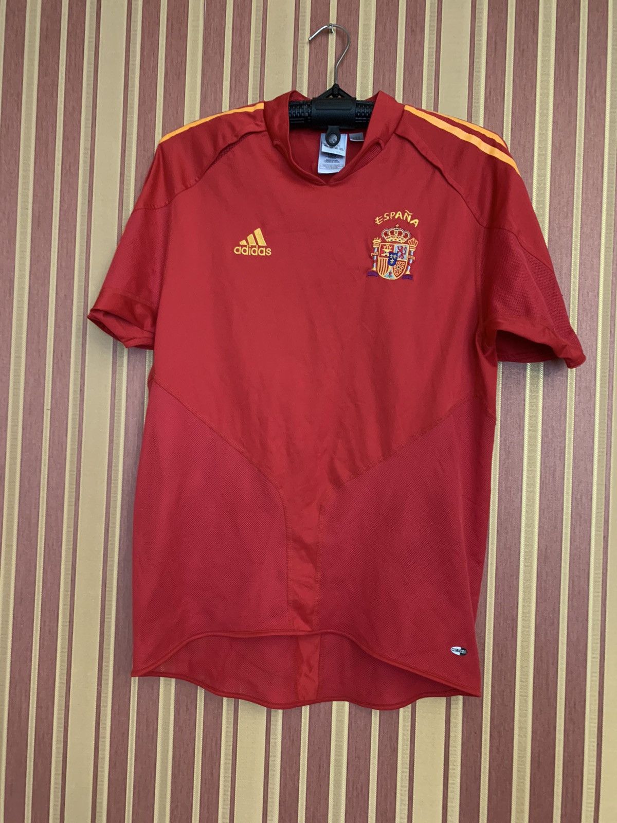 Vintage VINTAGE SPAIN Adidas SPANA Jersey RAUL N°7 Spain shirt M Size US M / EU 48-50 / 2 - 2 Thumbnail