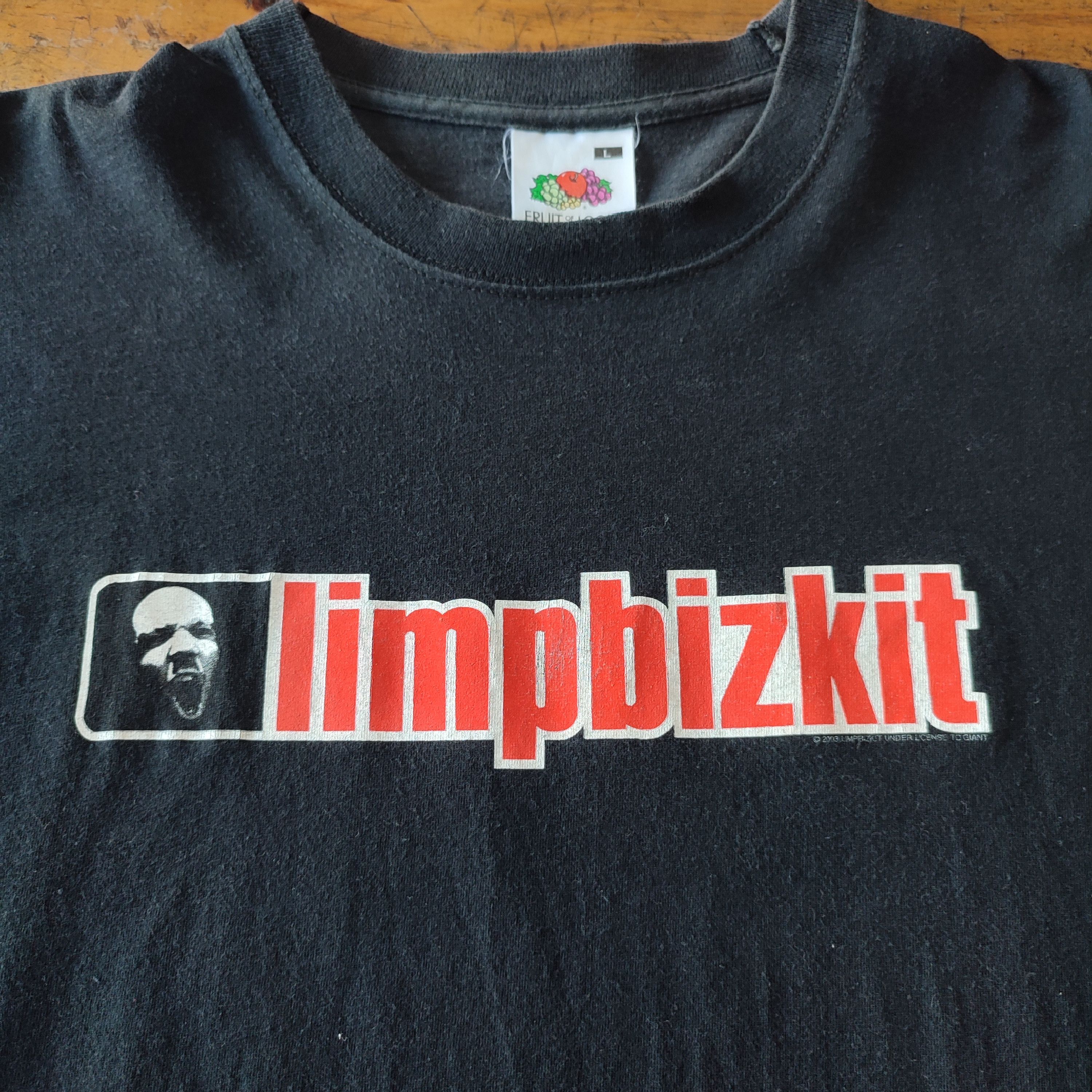 Band Tees × Vintage Vintage 2003 Limpbizkit Back2basics T-Shirt Size US L / EU 52-54 / 3 - 3 Thumbnail