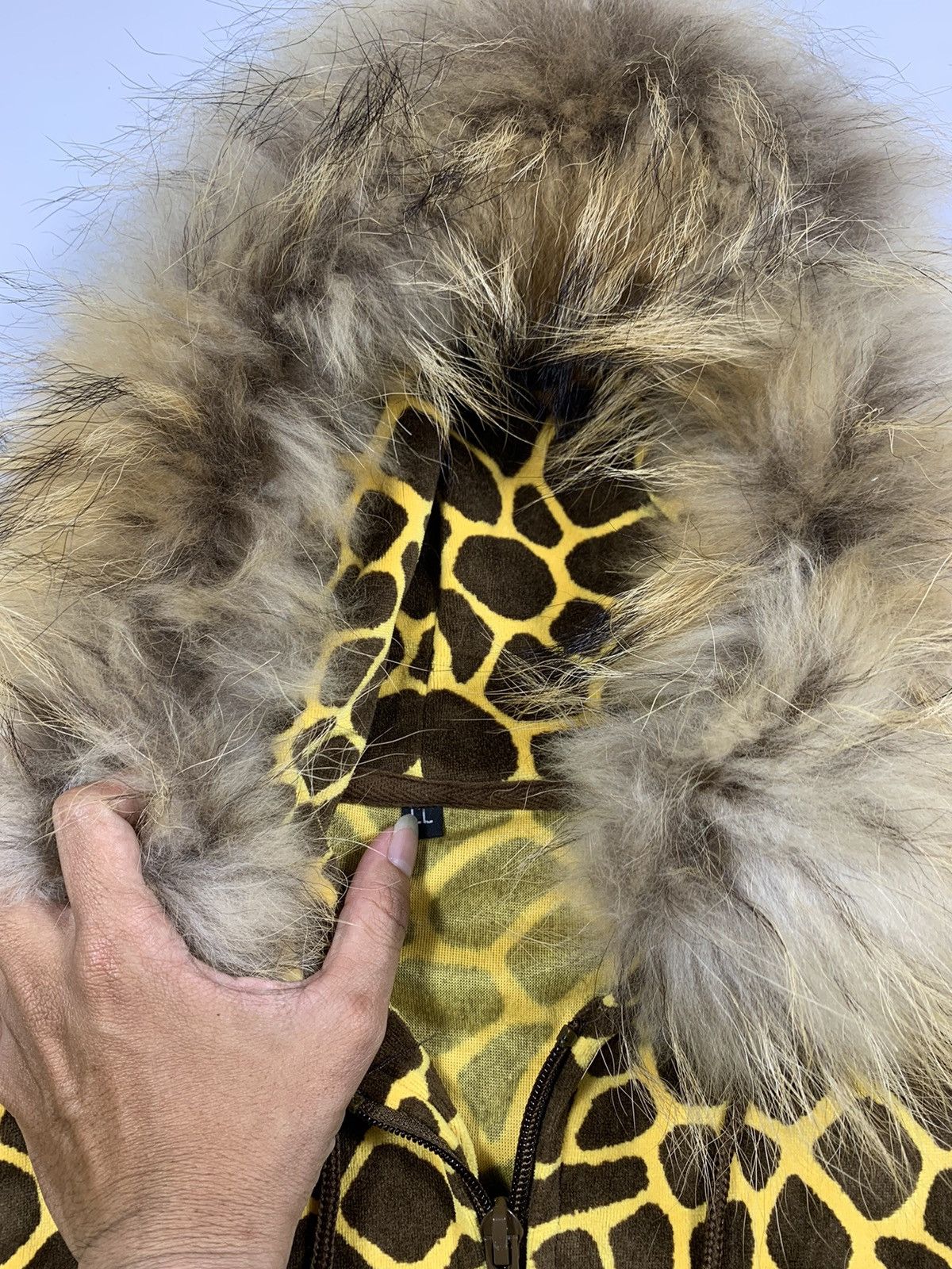 Hysteric Glamour × If Six Was Nine × Japanese Brand Undefined Fur zip hoodie velvet Leopard ifsixwasnine style Size US L / EU 52-54 / 3 - 6 Thumbnail