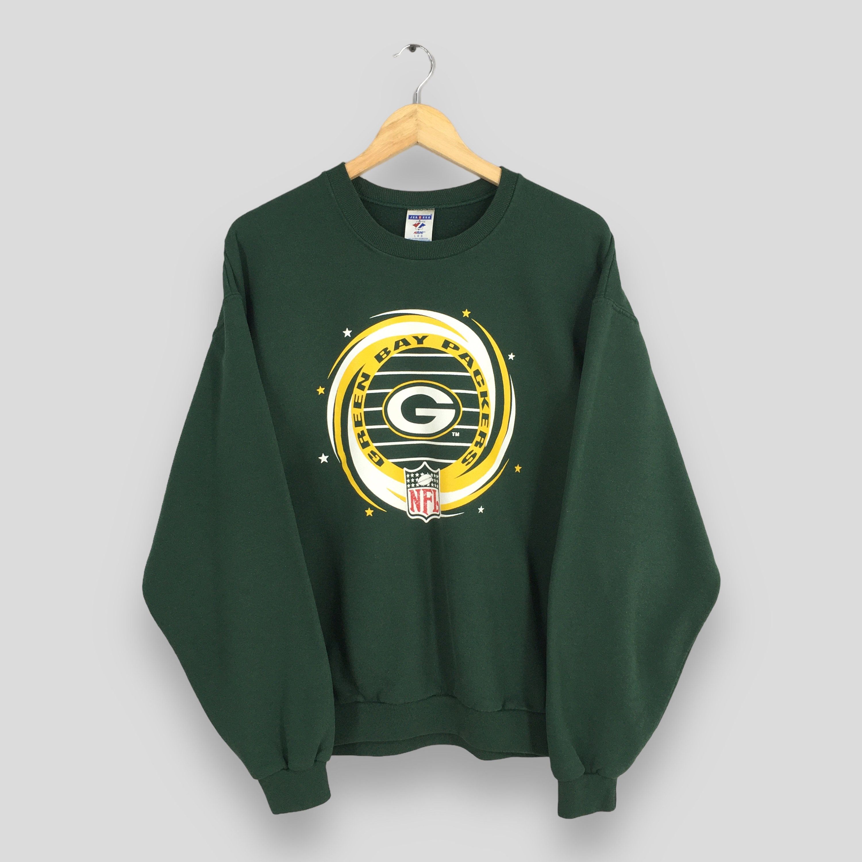 NFL Vintage Green Bay Packers Football NFC Sweatshirt Large Size US L / EU 52-54 / 3 - 1 Thumbnail