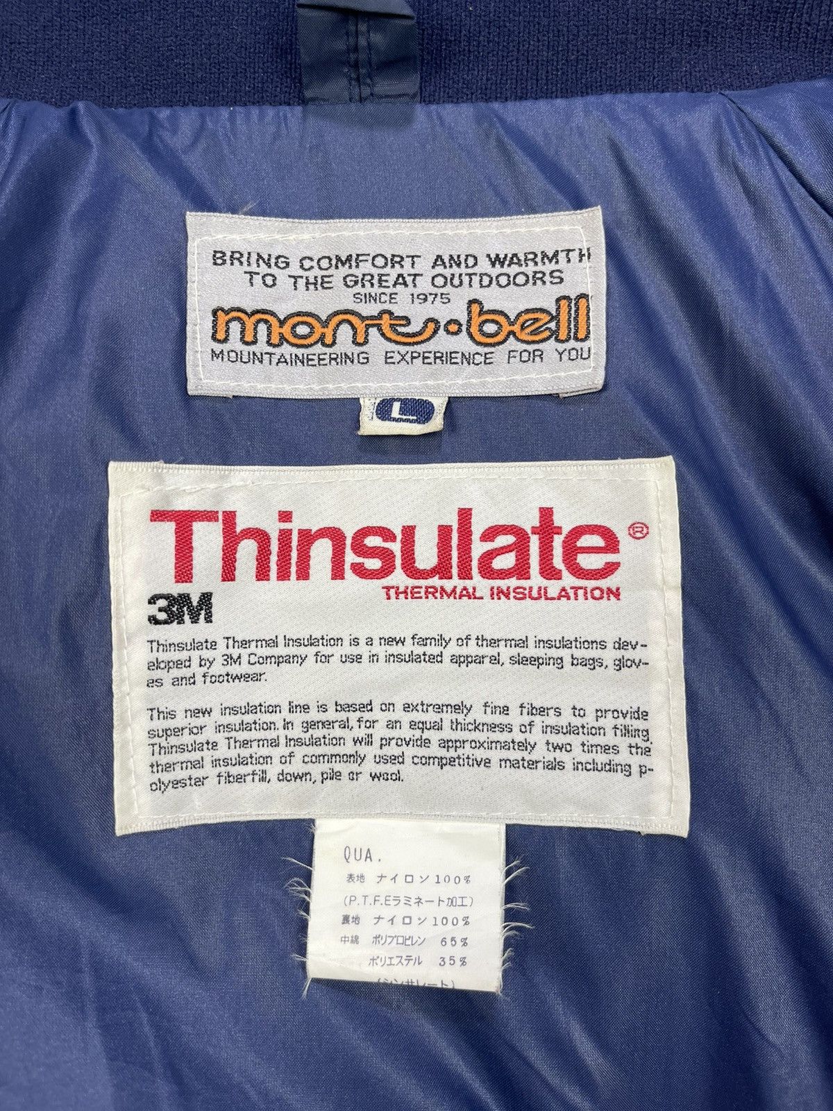 Montbell Vintage 80s Mont-Bell Gore-Tex 3M Thinsulate Jacket Size US M / EU 48-50 / 2 - 16 Thumbnail