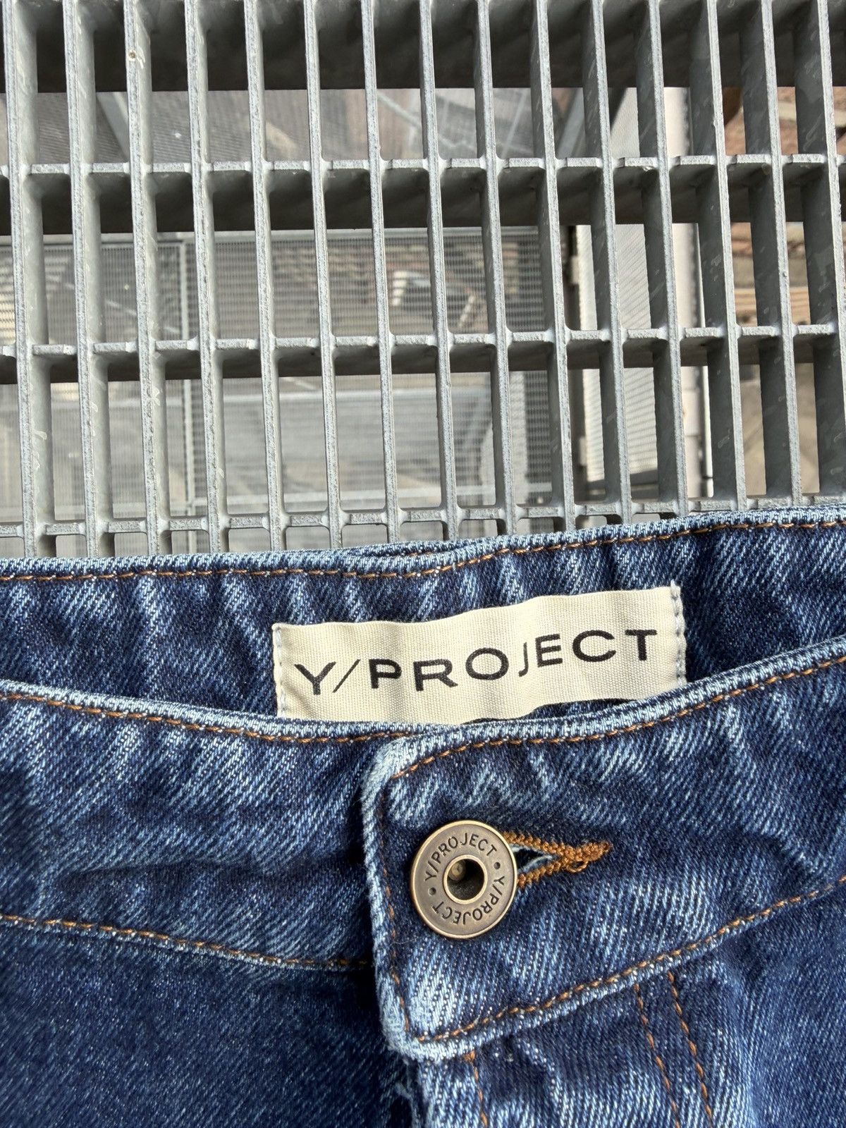 Y/Project Y/Project Peep Show Stone Washed Denim Unisex Jeans Size US 30 / EU 46 - 11 Thumbnail