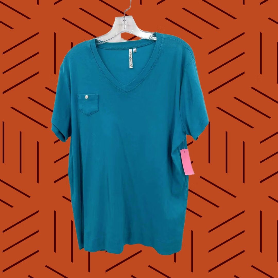 Vintage Lulu B Blue T-shirt Size 1XL Size XL / US 12-14 / IT 48-50 - 1 Thumbnail