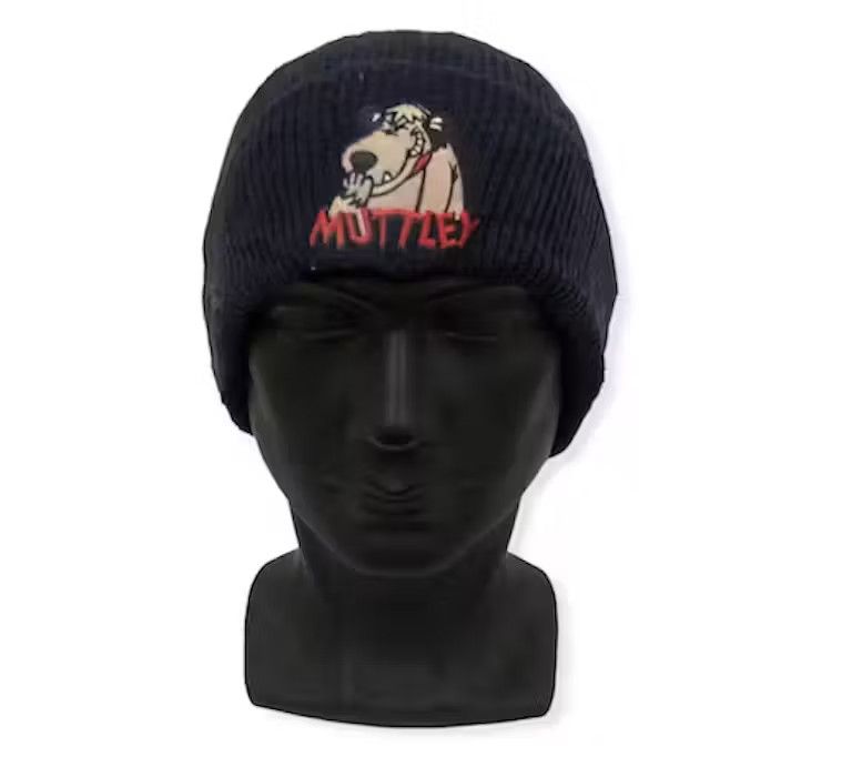 image of Cartoon Network x Hats Vintage Muttley Cartoon Beanie Hat, Men's