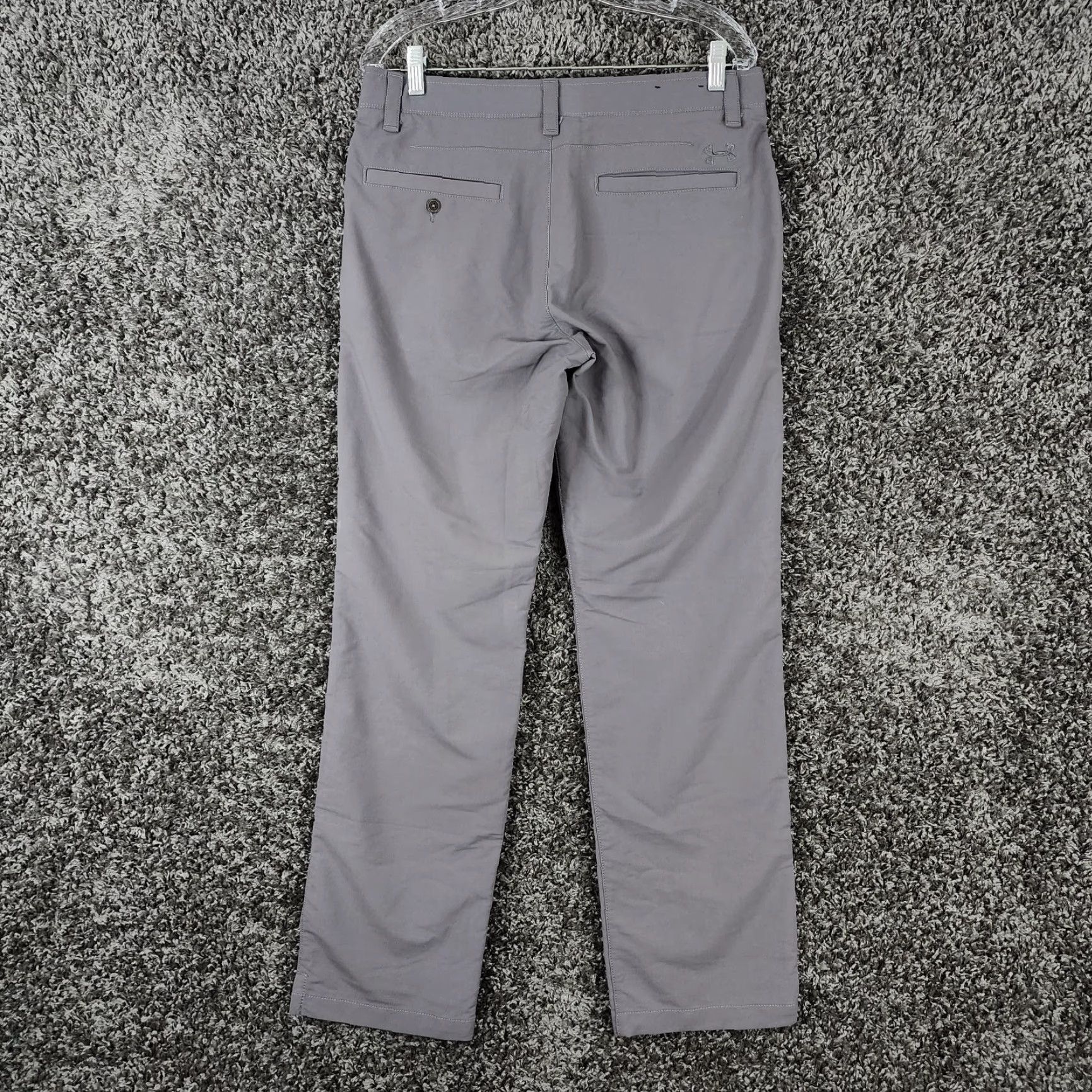Under Armour Under Armour Mens Pants Gray Chino Straight Leg 34x32 Regular Size 34 Gray Men Size US 34 / EU 50 - 6 Thumbnail