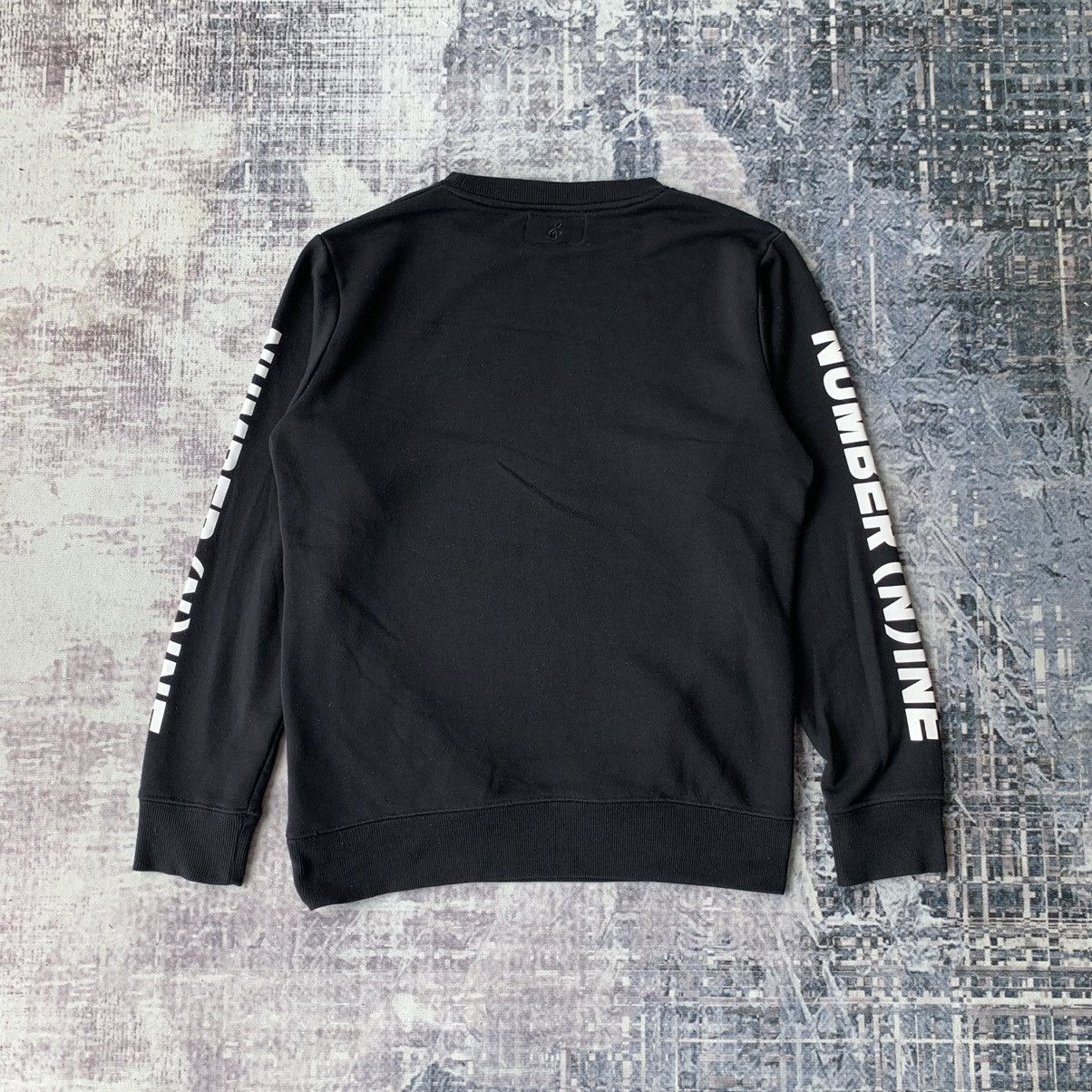 Number (N)ine Number Nine Sleeve Print Sweatshirt Size US M / EU 48-50 / 2 - 5 Thumbnail