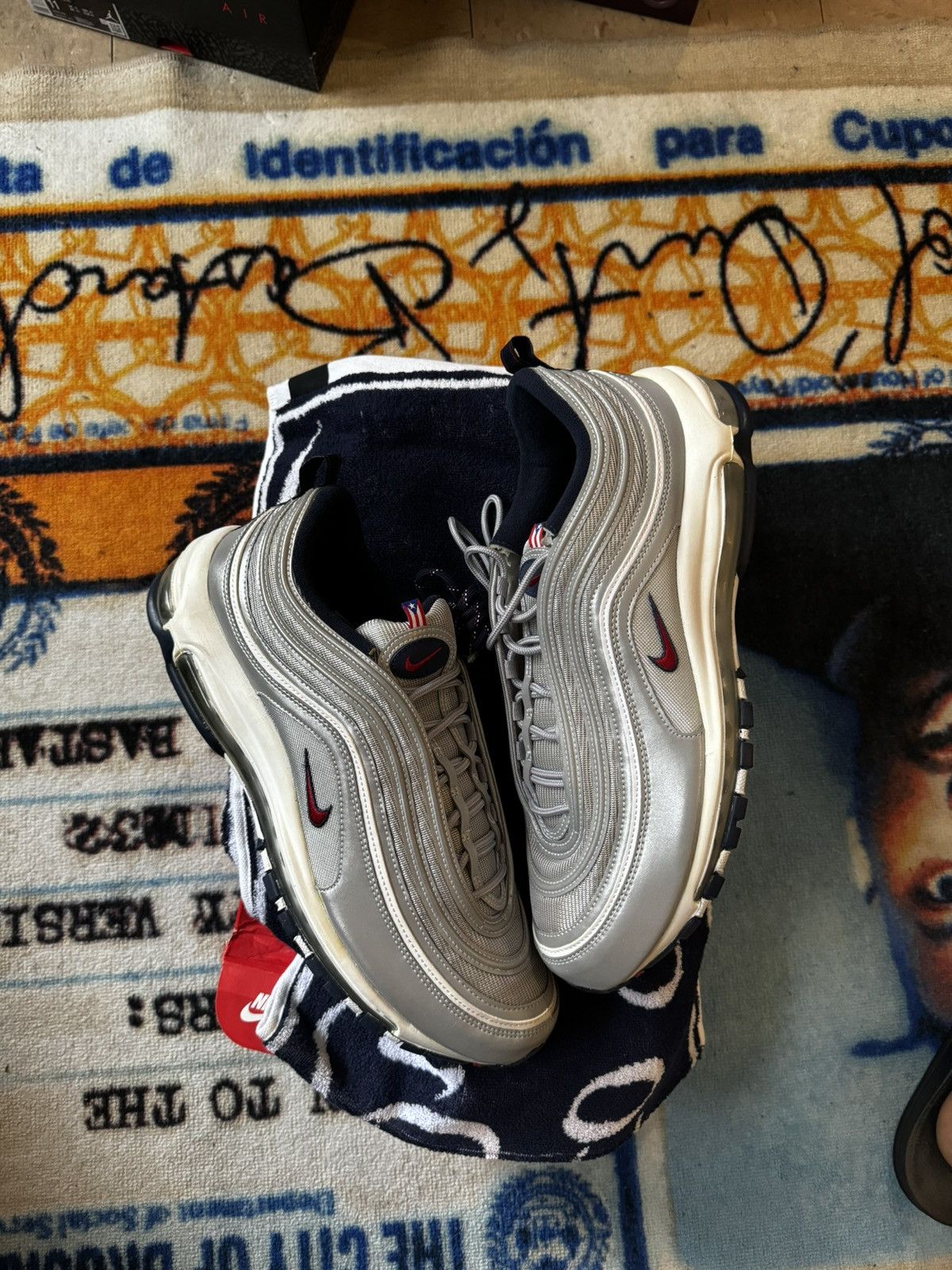 Nike Air max 97 Puerto Rico Size US 14 / EU 47 - 2 Thumbnail
