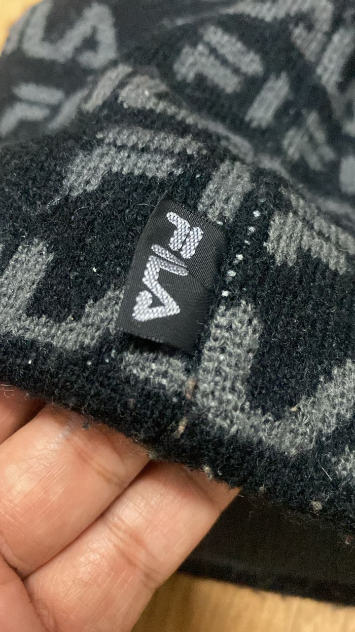 Fila Vintage Fila Beanie Size ONE SIZE - 4 Thumbnail