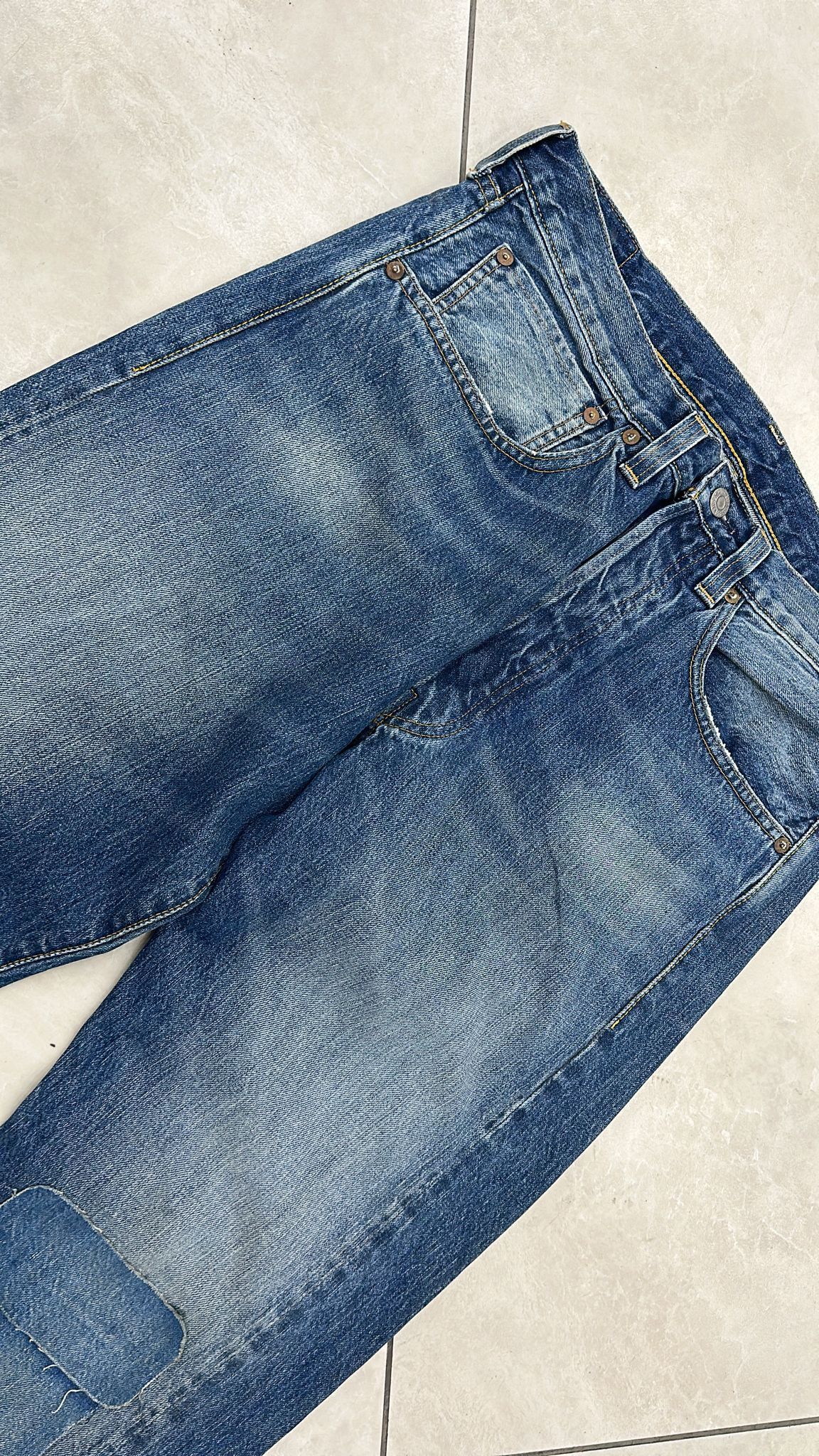 Levi's Vintage Clothing LVC Levi's Vintage Clothing 1947 501XX BigE Selvedge Jeans Size US 34 / EU 50 - 10 Thumbnail