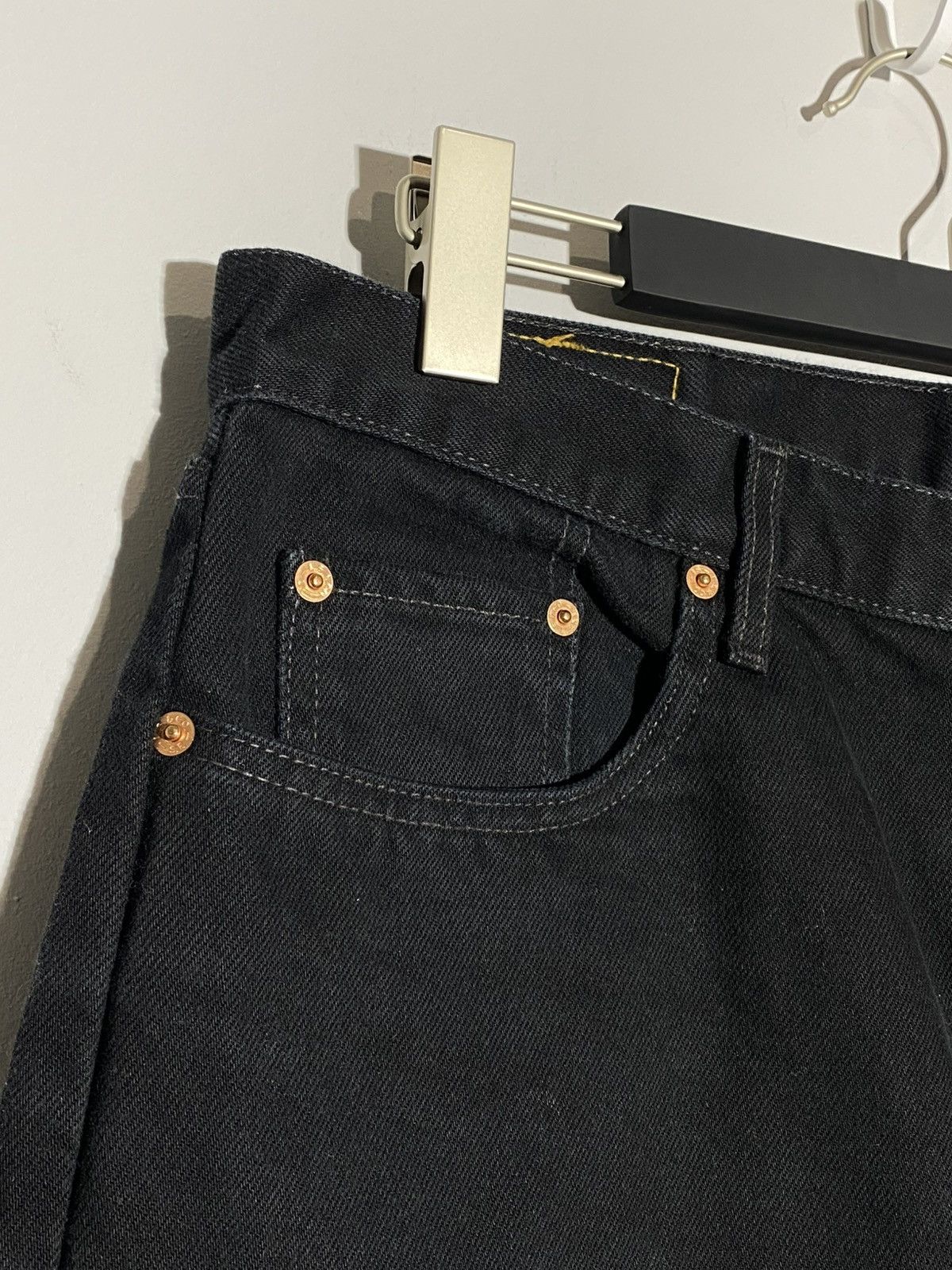 Levi's Vintage 90s Levi's 615 Black Denim Jeans Size US 38 / EU 54 - 4 Thumbnail