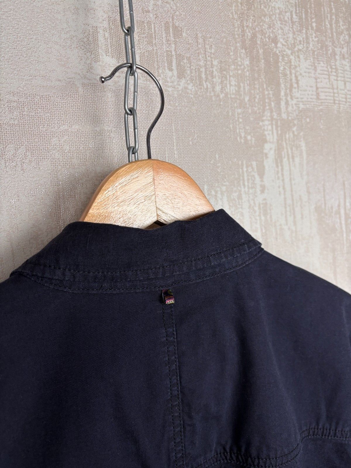 Pretty Green Pretty Green Linen / Cotton Pockets Jacket Navy Size US L / EU 52-54 / 3 - 23 Thumbnail