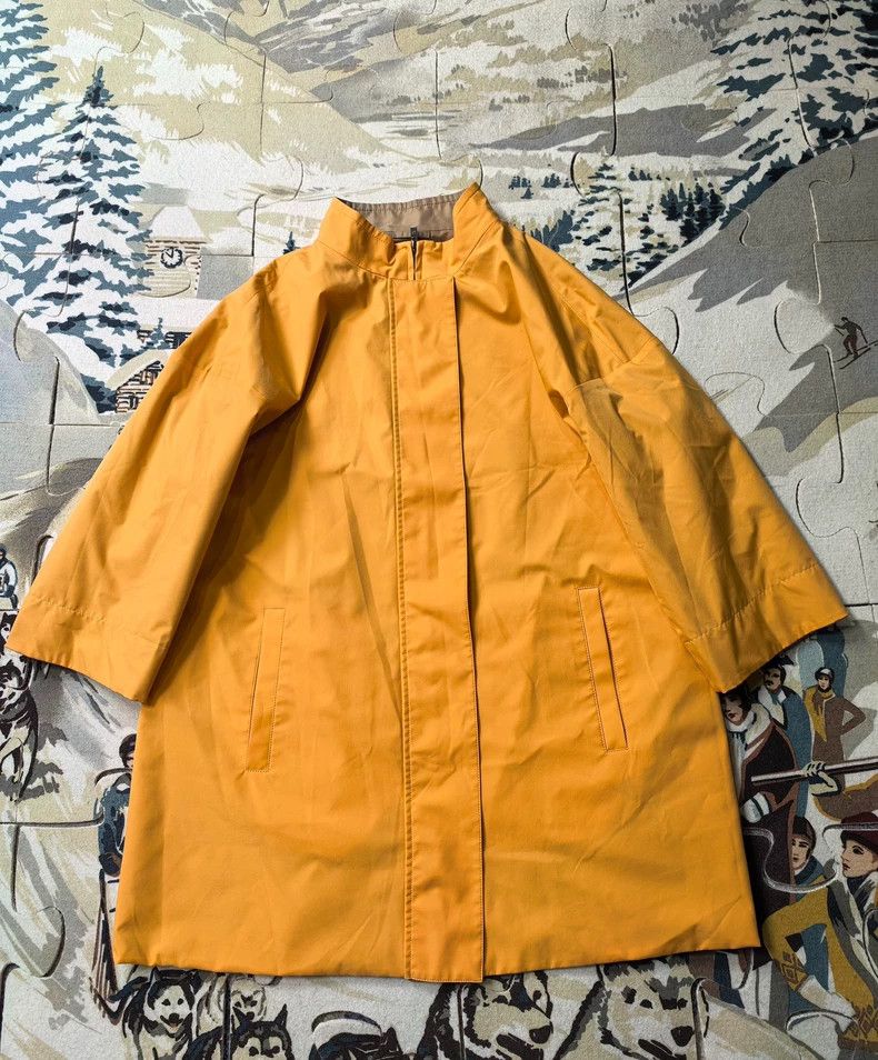 Loro Piana LORO PIANA Silk fiber two-sided windbreaker Size S / US 4 / IT 40 - 1 Thumbnail
