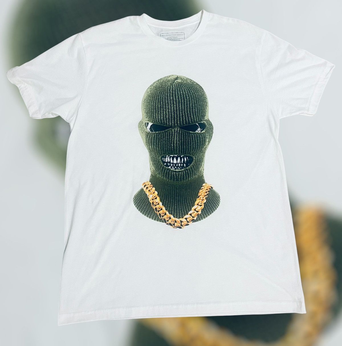 Misunderstood Misunderstood GENIUS large white tee skully gang NWOT Size US L / EU 52-54 / 3 - 1 Thumbnail