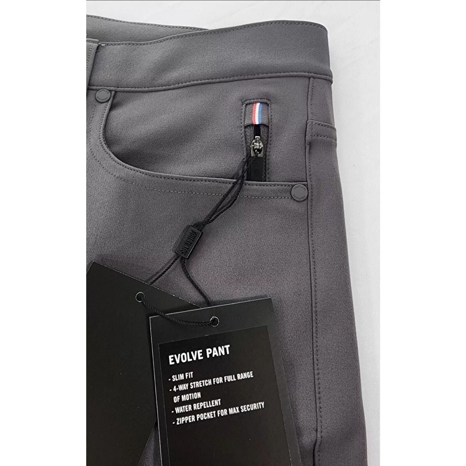 Anthropologie Fourlaps Evolve Pant Graphite Athletic Workout Joggers sz 14 Size 36" / US 14 / IT 50 - 12 Thumbnail