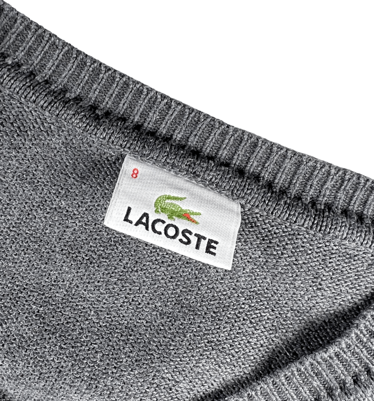 Lacoste × Vintage Vintage Lacoste Sweater XL Size US XL / EU 56 / 4 - 2 Thumbnail