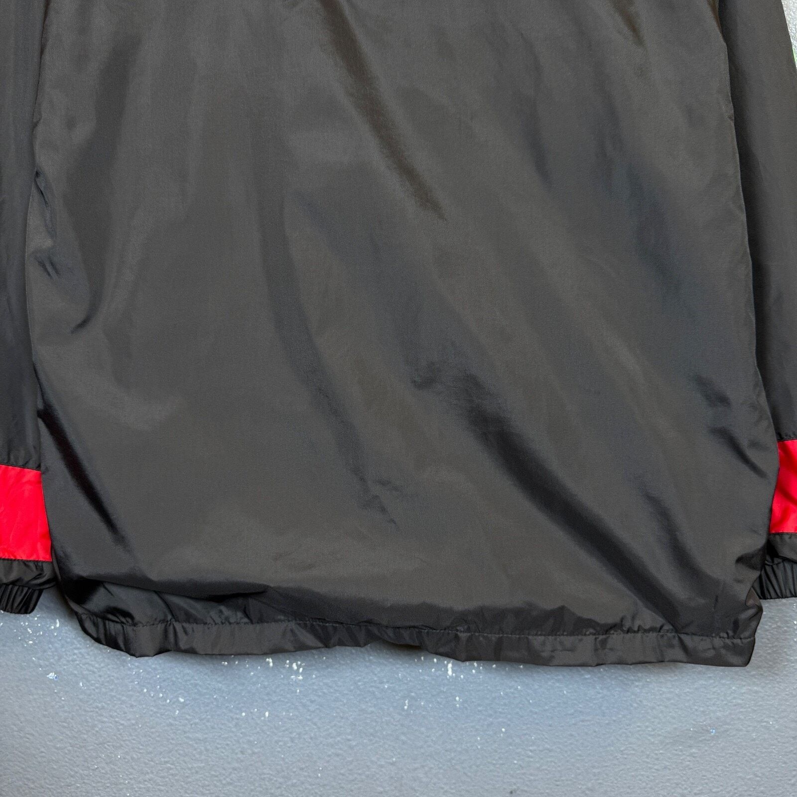 Starter Starter XL men Black Chicago Bulls NBA Nylon jacket vintage Size US XL / EU 56 / 4 - 3 Thumbnail
