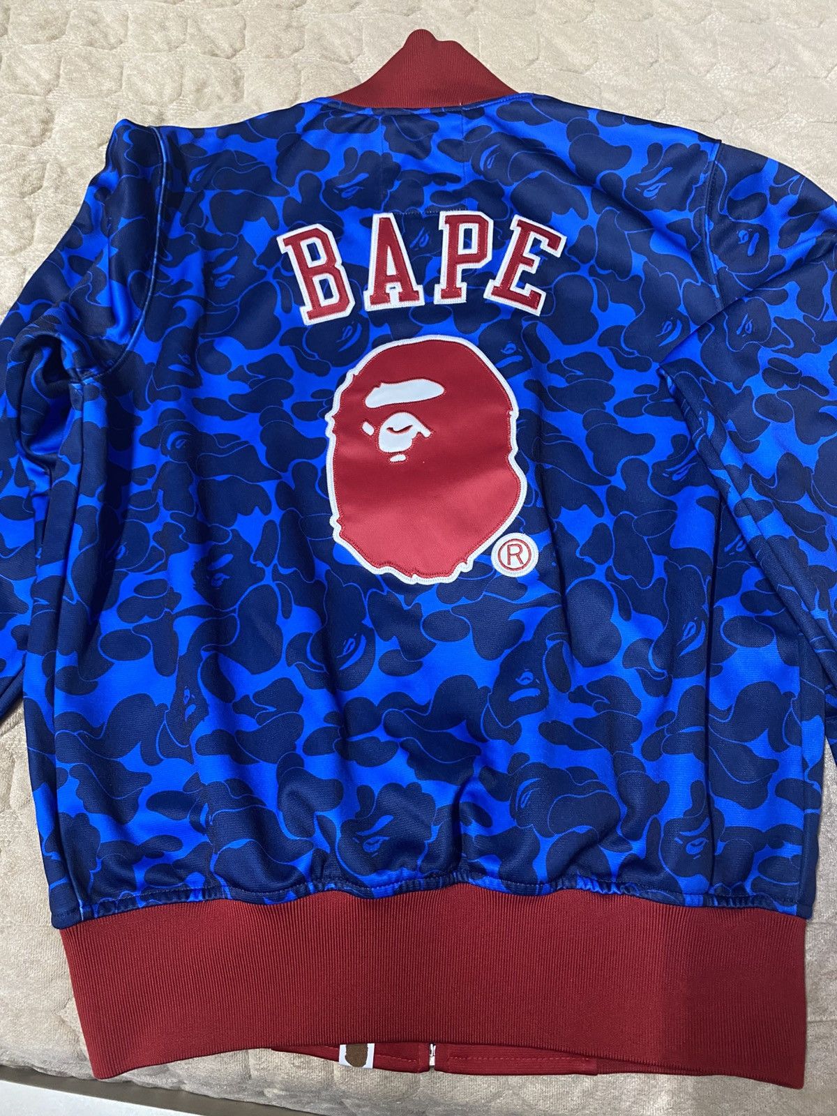 Bape × Mitchell & Ness Bape x Mitchell & Ness Los Angeles Angels Jacket Size US M / EU 48-50 / 2 - 5 Thumbnail