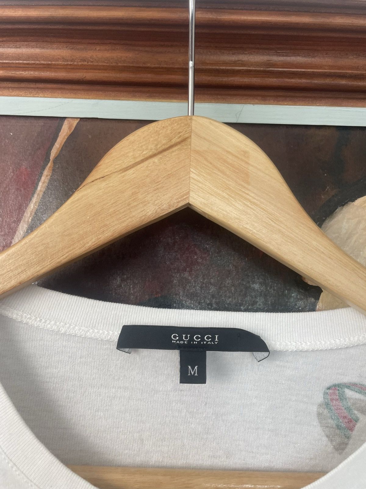 Gucci Gucci Women Tee Designer Hype Luxury Back Logo High End Size M / US 6-8 / IT 42-44 - 3 Thumbnail