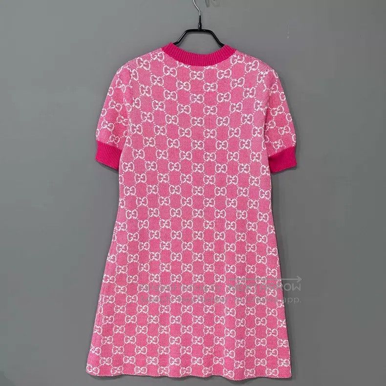 Gucci Gucci Pink old flower dress Size S / US 4 / IT 40 - 3 Thumbnail