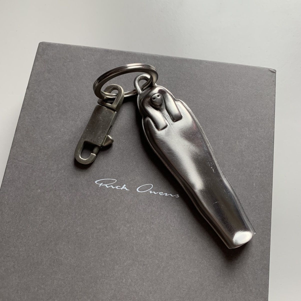 Rick Owens FINAL!!! Rick Owens Key Carabiner Keychain | Grailed