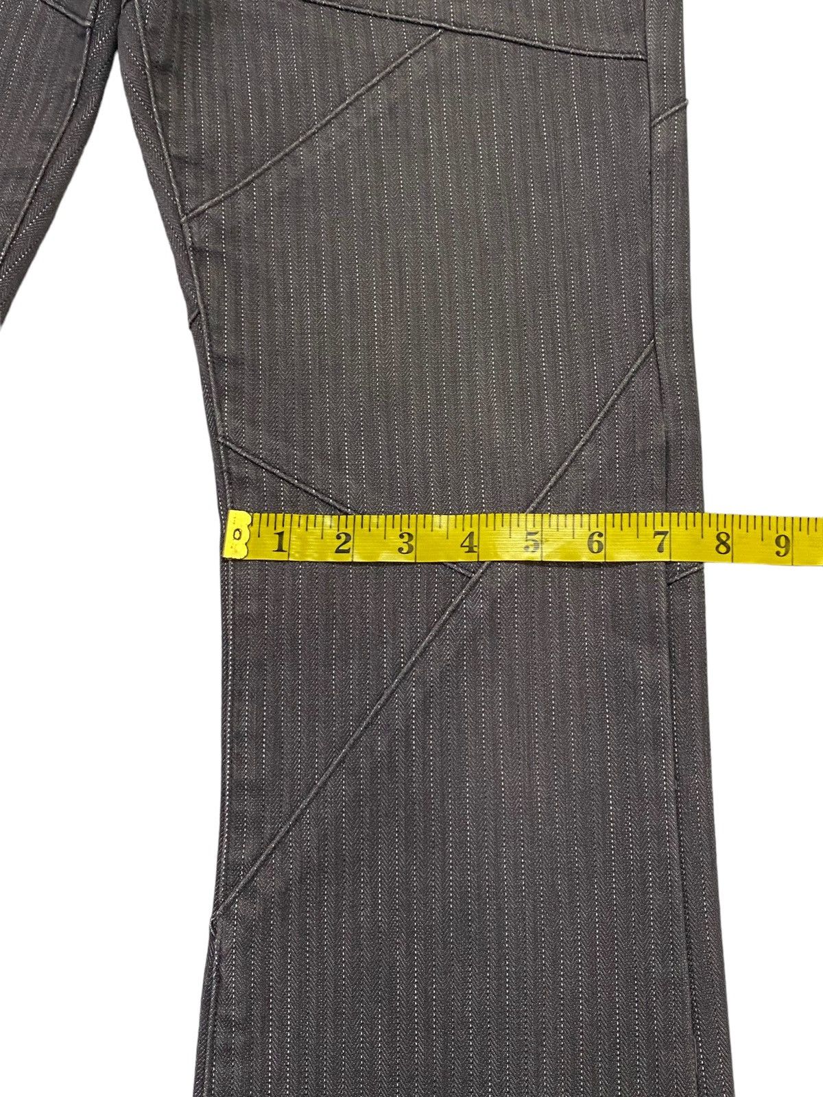 Japanese Brand × semanticdesign Semantic Design Flare Stretches Denim Pants Size US 30 / EU 46 - 9 Thumbnail