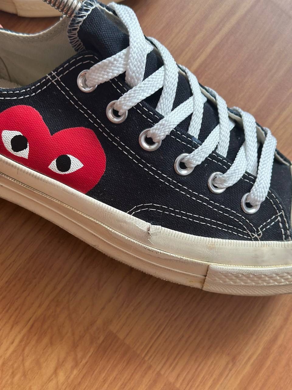 Comme des Garcons Converse Comme des Garcons Chuck Taylor Low Trainers 7 Size US 7 / EU 40 - 10 Thumbnail