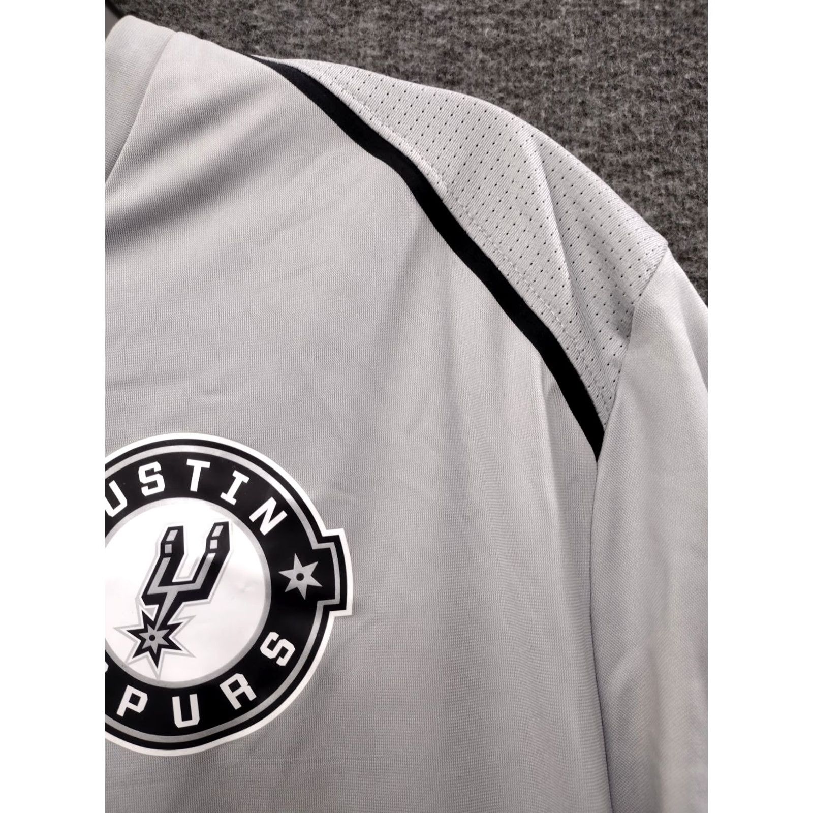 Nike Nike Dri-Fit Shooting Shirt Nike Austin Spurs Performance XXL Gray Basketball Men Shirts Size US XXL / EU 58 / 5 - 7 Thumbnail