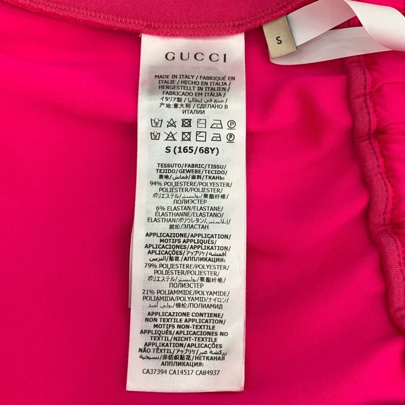 Gucci Gucci Size S Double G patch rose-red straight casual trouse Size 30" / US 8 / IT 44 - 6 Thumbnail