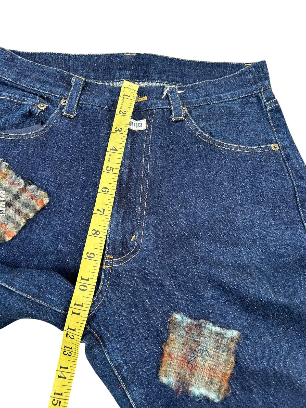 Kapital Japanese Brand Pink House Selvedge Denim Jeans Size US 30 / EU 46 - 16 Thumbnail
