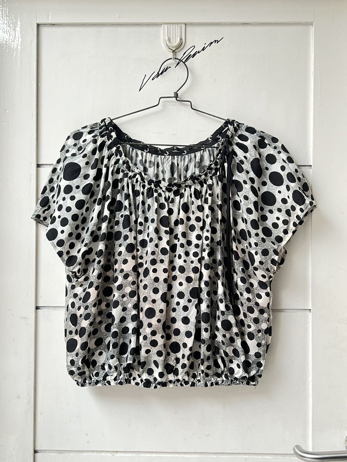 Jean Paul Gaultier Jean Paul Gaultier Polkadot Motive Tops Size US S / EU 44-46 / 1 - 1 Thumbnail