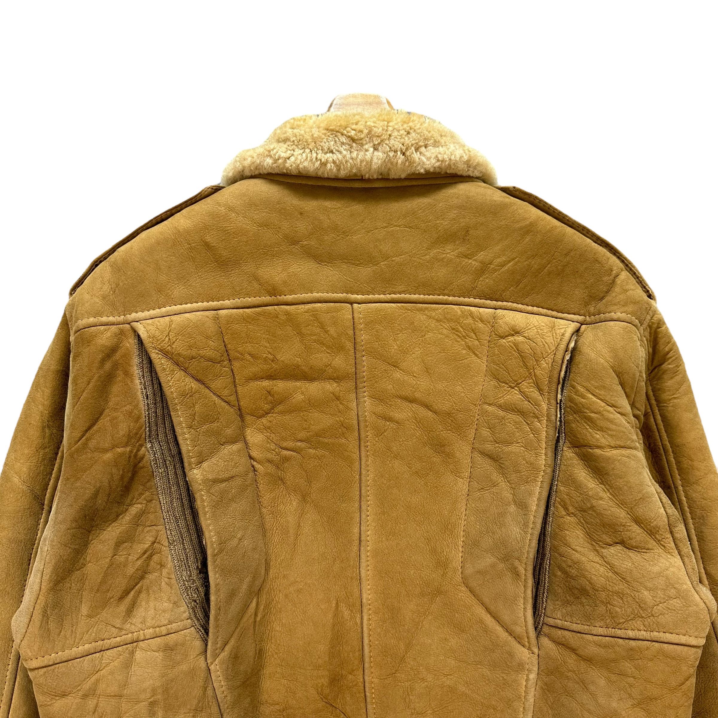Vintage 80’s HOMESTEAD SHEEPSKIN PRODUCTS Shearling Jacket #A67-1612 Size US M / EU 48-50 / 2 - 17 Thumbnail
