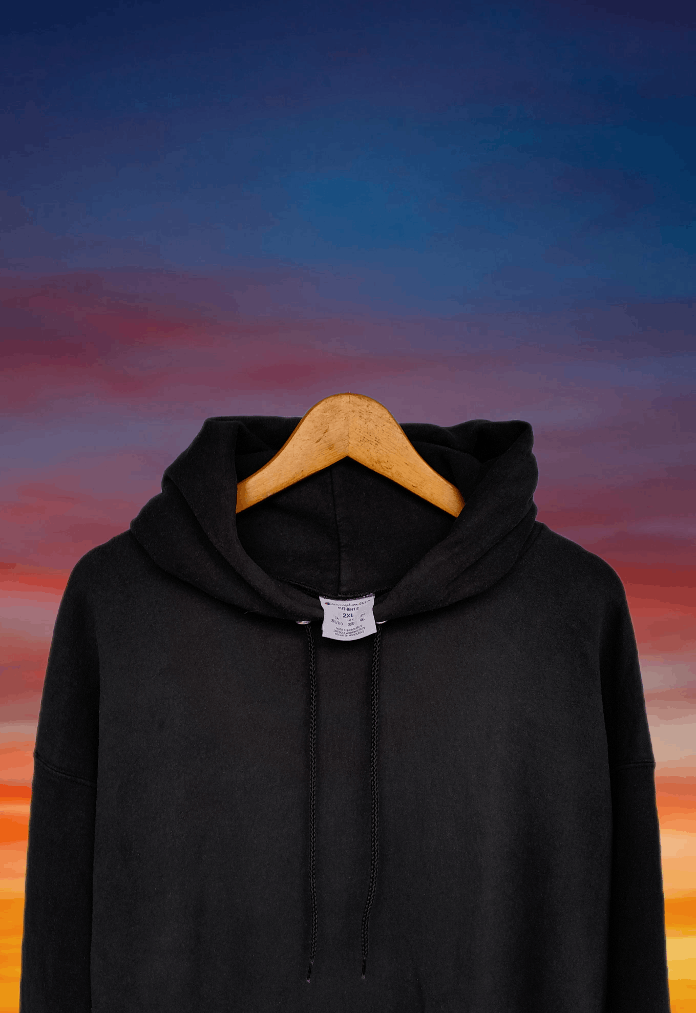 Champion Y2K vintage streetwear Blank champion hoodie Size US XXL / EU 58 / 5 - 3 Thumbnail