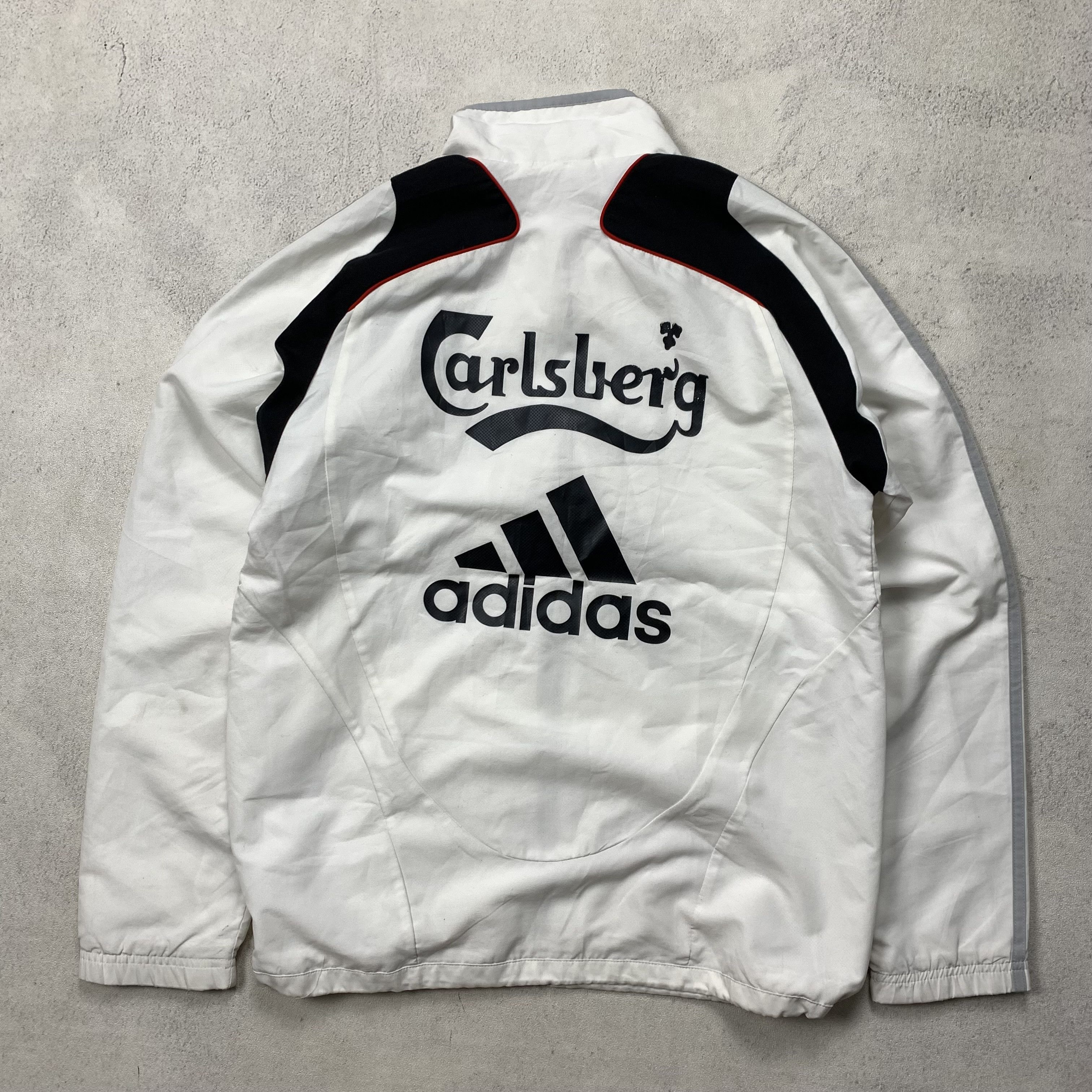 Adidas Adidas Liverpool 2008-09 Track Jacket Carlsberg Size US S / EU 44-46 / 1 - 2 Thumbnail