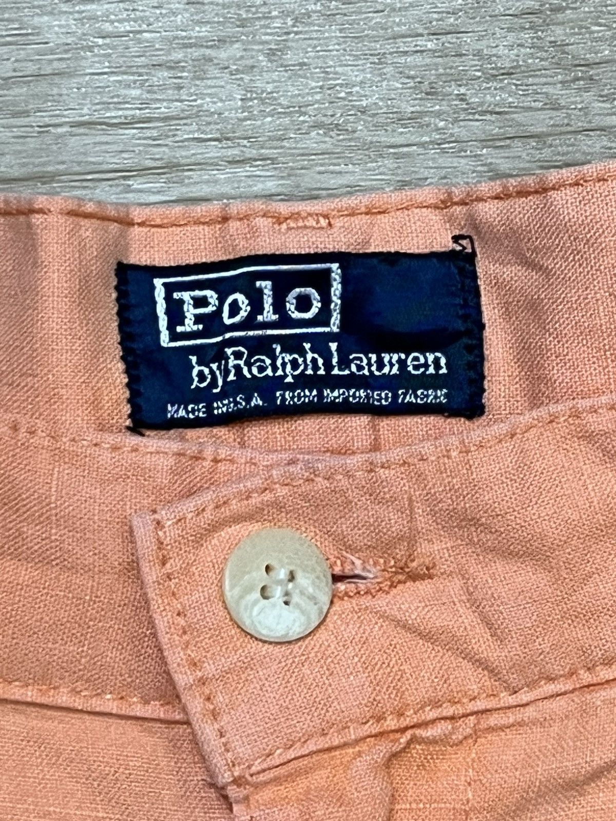 Polo Ralph Lauren Polo Ralph Lauren Short Faded Orange Pants Size US 31 - 5 Thumbnail