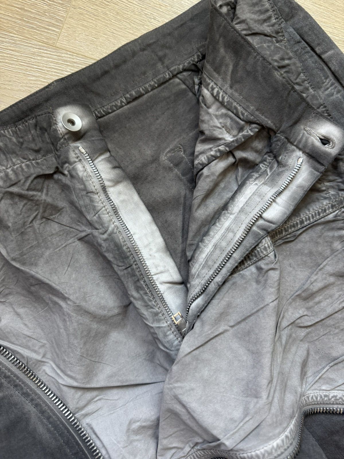 Rick Owens Drkshdw Rick Owen’s Hollywood Waxed Aircuts Size US 36 / EU 52 - 5 Thumbnail