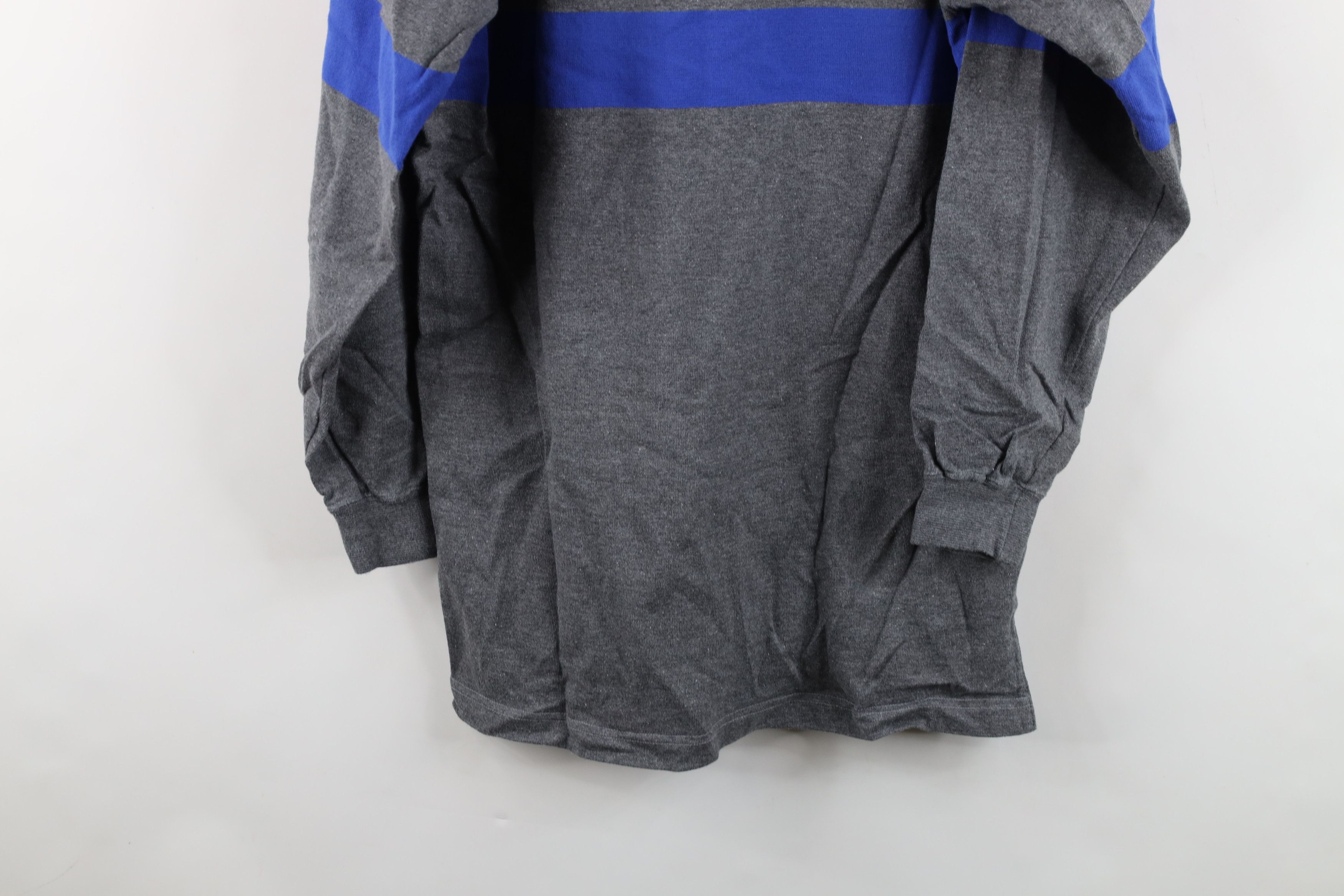 Vintage Vintage 90s Streetwear Block Half Zip Long Sleeve Rugby Polo Size US M / EU 48-50 / 2 - 12 Thumbnail