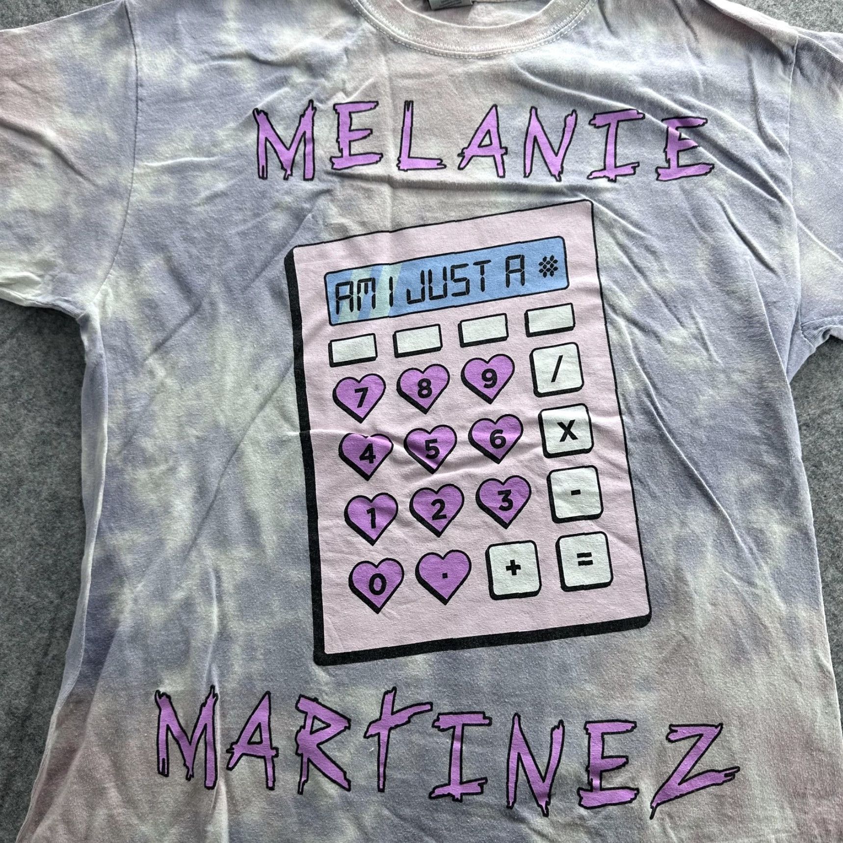 Gildan MELANIE MARTINEZ Gildan T-Shirt Mens Medium Multicolor Graphic Tie Dye Music Size US M / EU 48-50 / 2 - 2 Thumbnail
