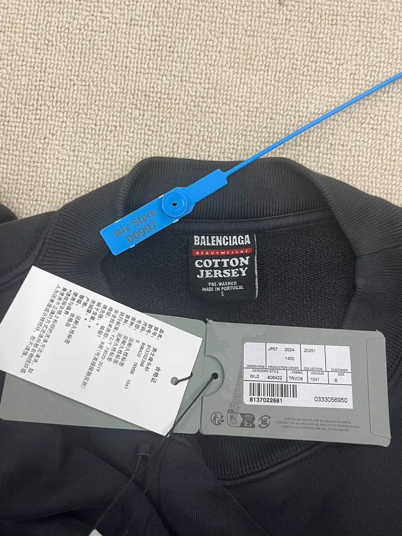 Balenciaga Balenciaga 25ss patch sweatshirt Size US S / EU 44-46 / 1 - 4 Thumbnail