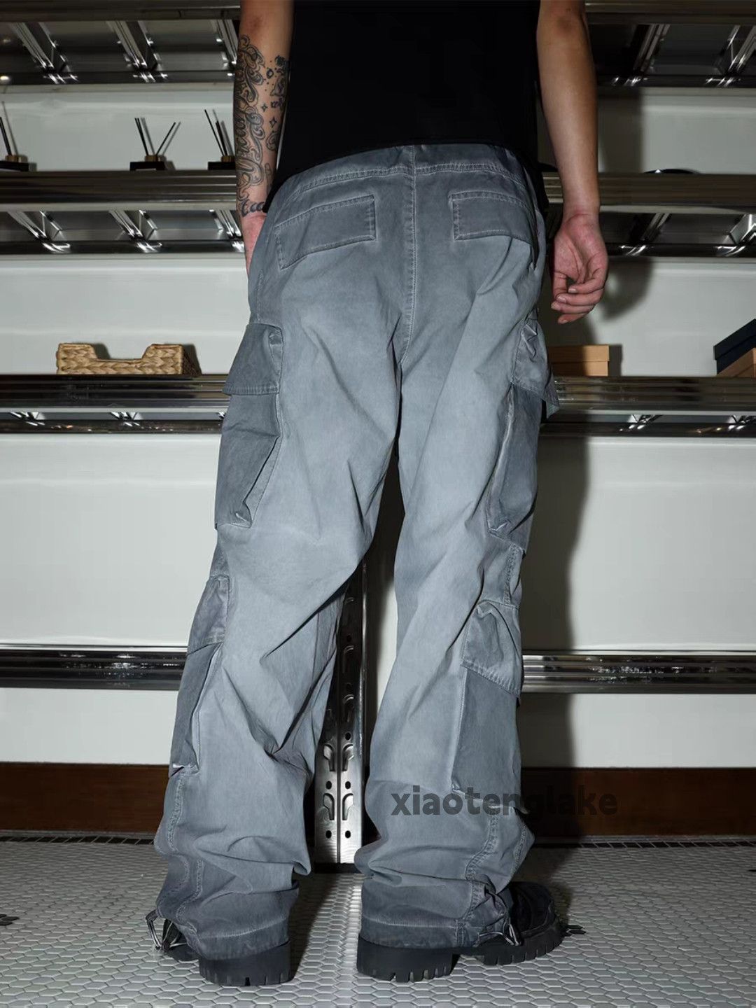 Vintage xtl utility military outdoor tactical Stain baggy pants Size US 28 / EU 44 - 7 Thumbnail