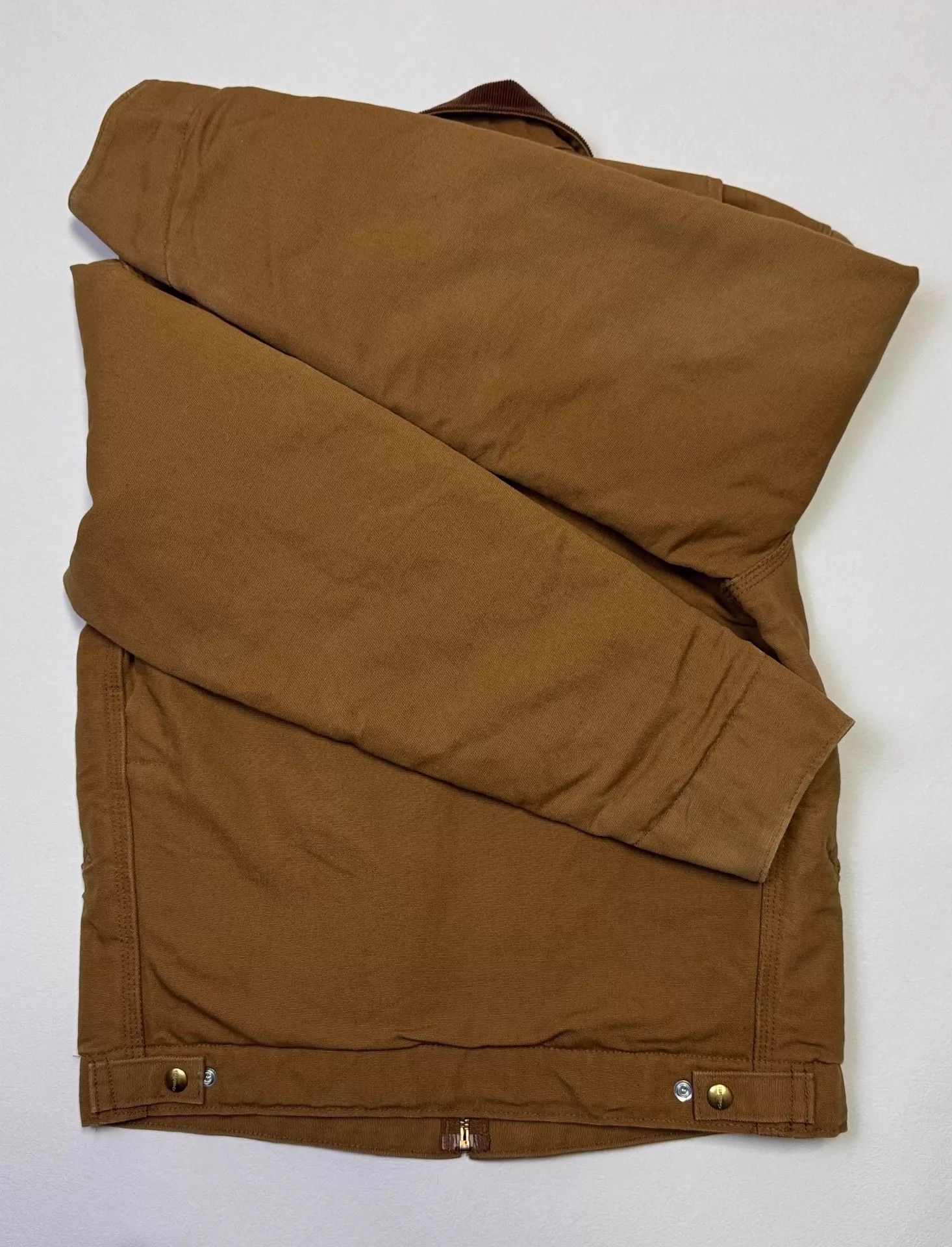 Carhartt Vintage Carhartt J001 Detroit Jacket Brown S Size US S / EU 44-46 / 1 - 6 Thumbnail